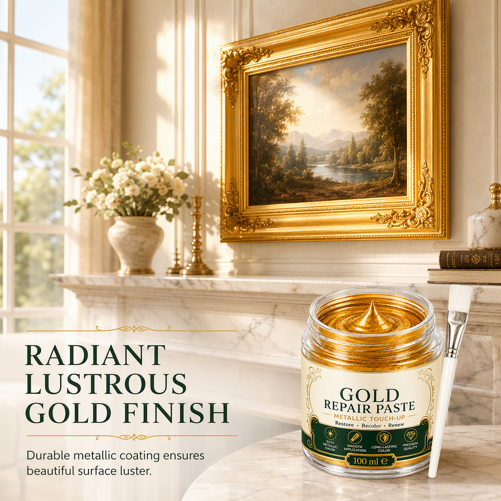 Gold Metallic Refinishing Repair Paste with Brush (offer)