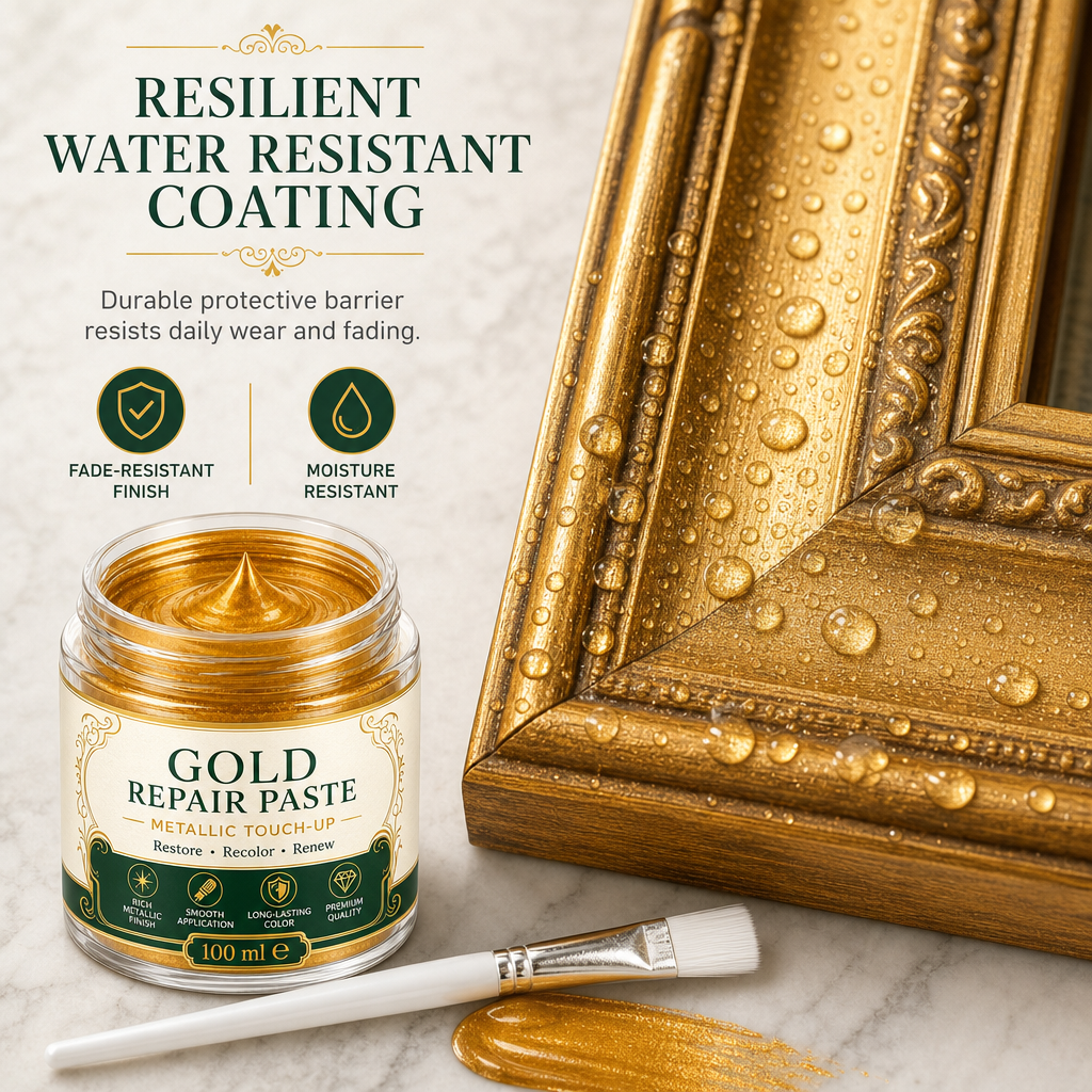 Gold Metallic Refinishing Repair Paste with Brush (offer)