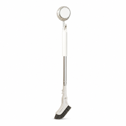 Viblitz™ Extendable Corner Scrub Brush – Clean High & Low Without Bending