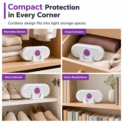 Viblitz™ Reusable Closet Dehumidifier – Helps Fight Damp & Musty Odours