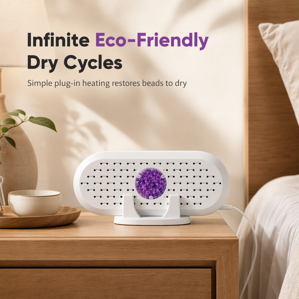 Viblitz™ Reusable Closet Dehumidifier – Helps Fight Damp & Musty Odours